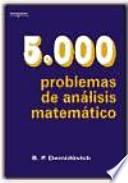 libro 5000 Problemas De Análisis Matemático